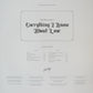 Laufey - Everything I Know About Love 12" Black Vinyl New