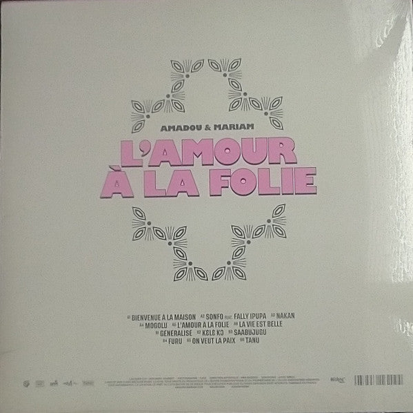 Amadou Mariam - L'Amour A La Folie | Vinyl LP | Because Music