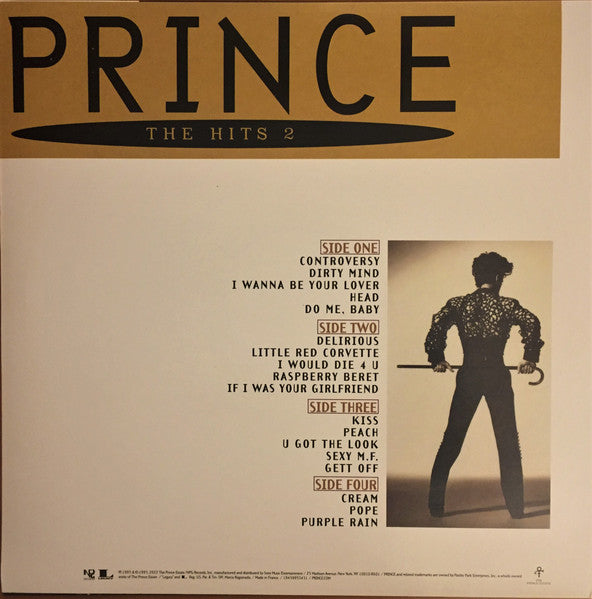 Prince - The Hits 2 | U Got The Look | 2LP