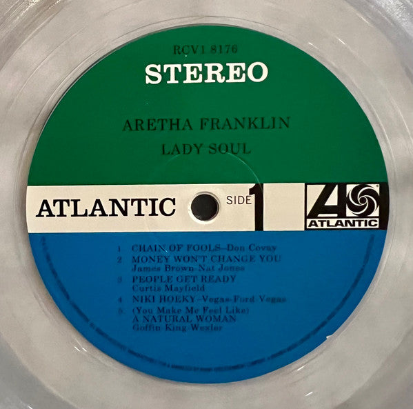Aretha Franklin - Lady Soul | Ltd Silver Vinyl LP | Atlantic 75