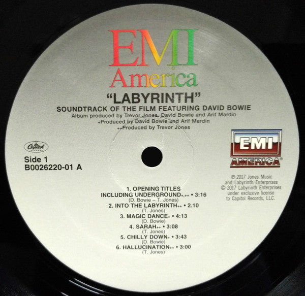 David Bowie & Trevor Jones - Labyrinth | From the Original Soundtrack Vinyl LP