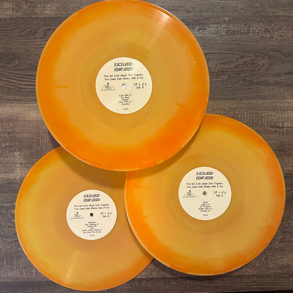Richard Edwards - Two Sad Little Islands... | 3LP Orange Creamsicle Boxset