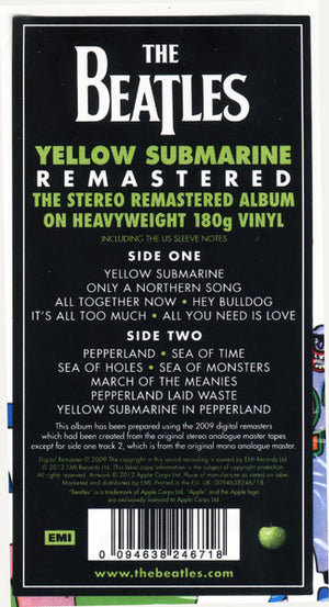 The Beatles - Yellow Submarine | 180g Vinyl Remastered | All You Need Is Love