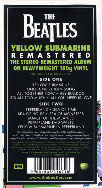 The Beatles - Yellow Submarine | 180g Vinyl Remastered | All You Need Is Love