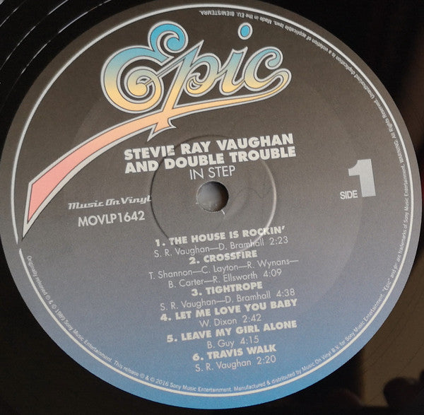 Stevie Ray Vaughan And Double Trouble - In Step | 180g LP | Music On Vinyl