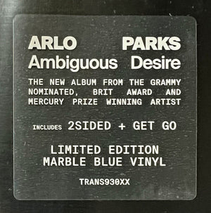 Arlo Parks - Ambiguous Desire | Blue Marble 140g LP | Indie Exclusive