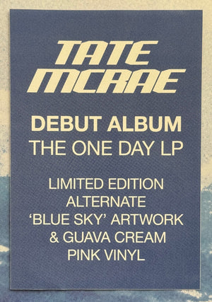 Tate McRae – The One Day LP | Ltd Ed. Guava Cream Pink Vinyl