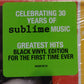 Sublime - Greatest Hits | LP Vinyl | SoCal Punk-Reggae | First Time On Vinyl