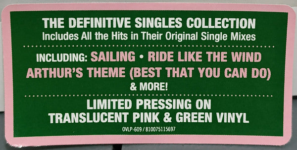 Christopher Cross - All Right (The Worldwide Singles 1980-1988) | Pink/Green 2LP