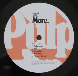 Pulp - More | LP Black Vinyl | Brand New Vinyl | Fast Shipping