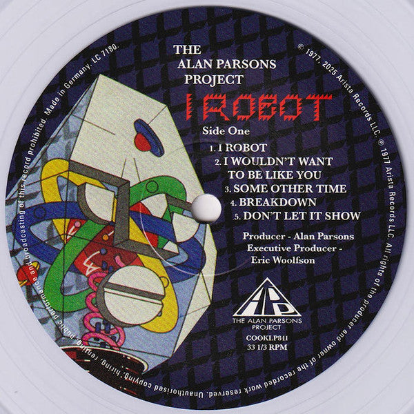 The Alan Parsons Project - I Robot | 180g Clear Vinyl | Half-Speed Abbey Road