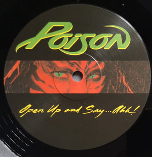 Poison - Open Up And Say Ahh LP  | 1988 Album | Black Vinyl | New