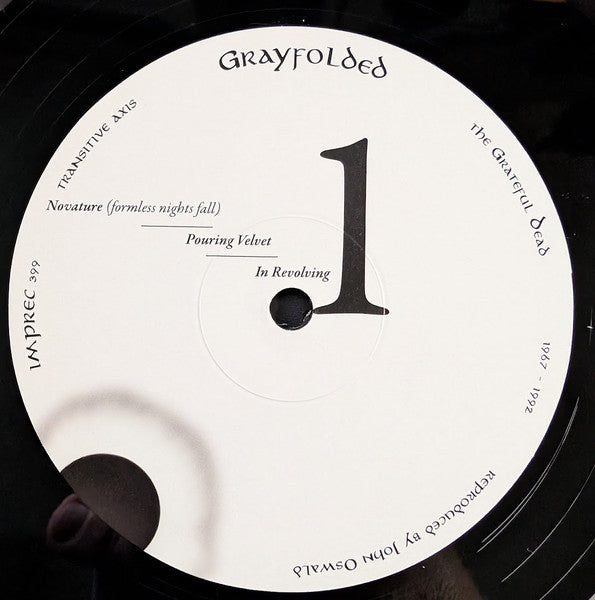 Grateful Dead - Grayfolded | Limited Edition 3LP | John Oswald's Plunderphonics