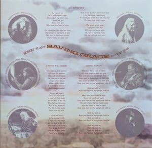 Robert Plant With Suzi Dian – Saving Grace - Brand New Black Vinyl