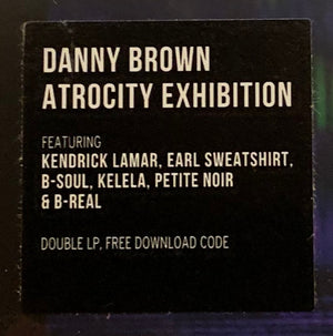 Danny Brown Atrocity Exhibition (Digital Download Card) (2 Lp's)