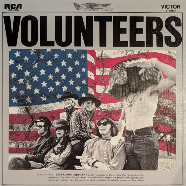 Jefferson Airplane - Volunteers | 180g Blue LP | Numbered /2000 Music On Vinyl