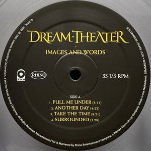 Dream Theater - Images & Words | LP | Clear Vinyl | Brick & Mortar Exclusive