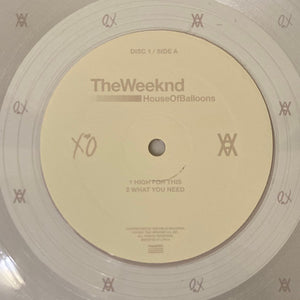 The Weeknd - House Of Balloons | Multi-Platinum Hits | Ltd Anniv Ed Clear 2LP