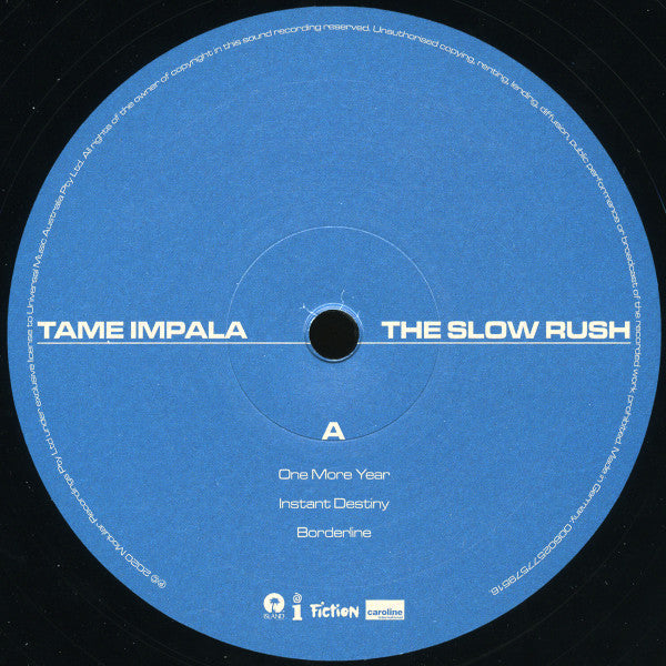 Tame Impala - The Slow Rush | 2LP Vinyl | Psychedelic Pop 2020 Album