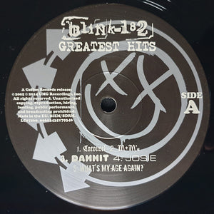 Blink-182 - Greatest Hits | Pop Punk Anthology | 2LP 2005 Alt Rock Skate Culture