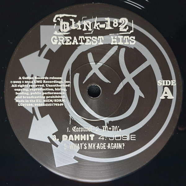 Blink-182 - Greatest Hits | Pop Punk Anthology | 2LP 2005 Alt Rock Skate Culture