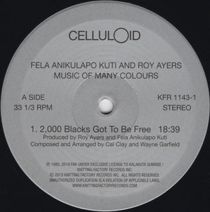 Fela Kuti & Roy Ayers - Music of Many Colours | LP Vinyl | Afrobeat
