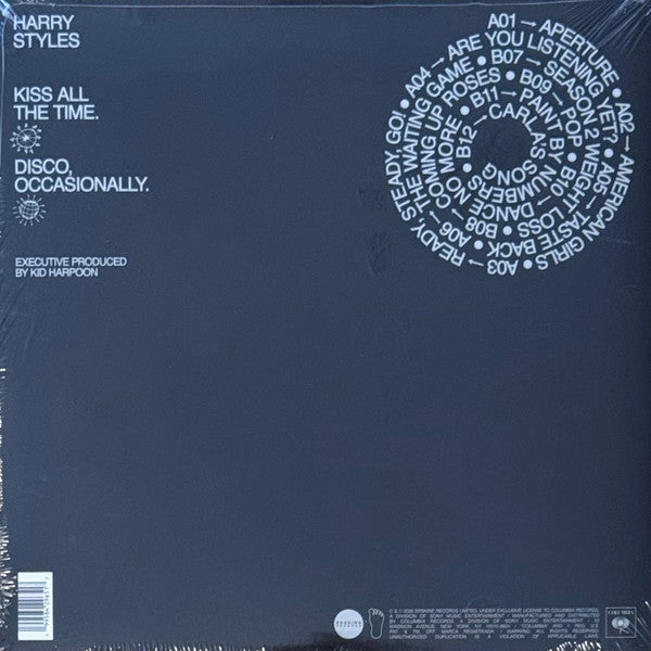 Harry Styles - Kiss All The Time Disco Occasionally | Indie Excl Ed LP w/Poster