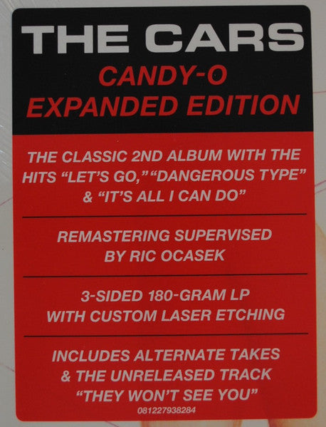 The Cars - Candy-O | Expanded Edition 180g 2LP | Remastered