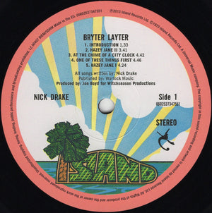 Nick Drake - Bryter Layter |Vinyl | Reissue | Remastered |Textured Sleeve |Fast