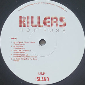 The Killers - Hot Fuss | 180G LP | Island Records | Debut Album
