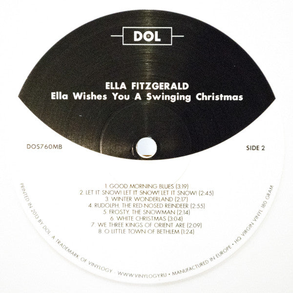 Ella Wishes You A Swinging Christmas | 180g White Vinyl | Holiday Album