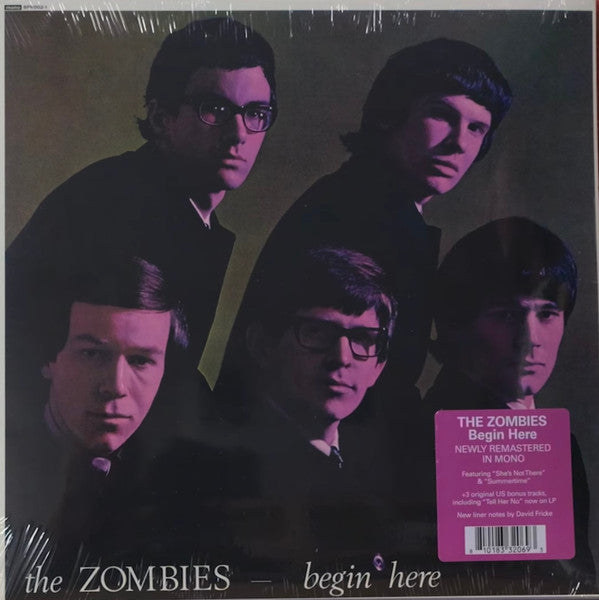 The Zombies - Begin Here | Mono Remastered Vinyl LP | She's Not There