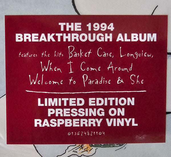 Green Day - Dookie | Raspberry Limited Edition LP