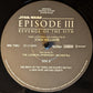 John Williams - Star Wars Revenge of the Sith | 2LP 140g Vinyl | 20th Anniversary