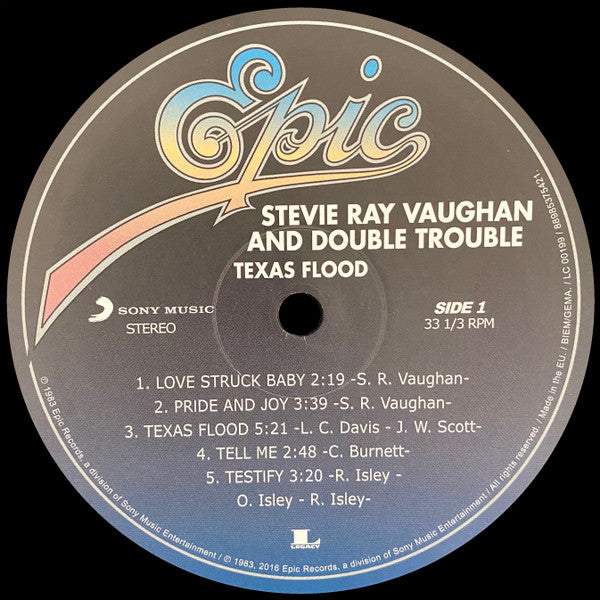 Stevie Ray Vaughan - Texas Flood | LP | Blues Rock