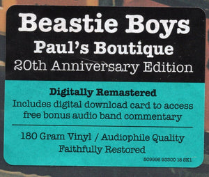 Beastie Boys - Paul's Boutique | Remastered LP 180g | 20th Anniversary Edition