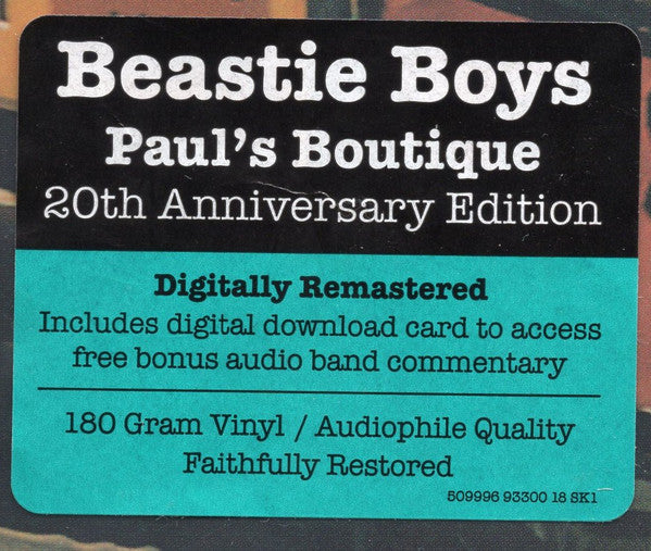 Beastie Boys - Paul's Boutique | Remastered LP 180g | 20th Anniversary Edition