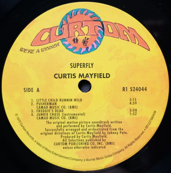 Curtis Mayfield - Super Fly | 180g Remastered LP | Original Soundtrack