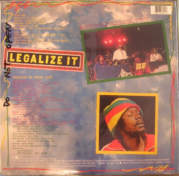Peter Tosh - Legalize It | LP | Jamaica Reggae Legend
