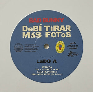 Bad Bunny - Debi Tirar Mas Fotos | Opaque White 2LP | Latin Pop Landmark