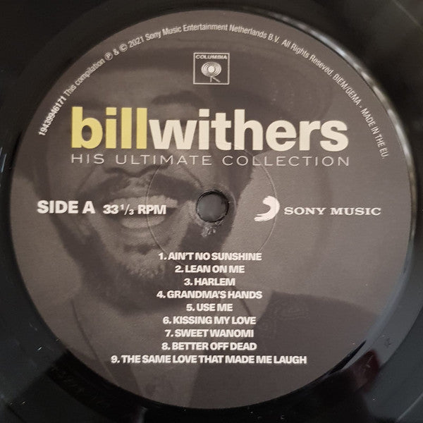 Bill Withers - His Ultimate Collection Vinyl | Lean On Me