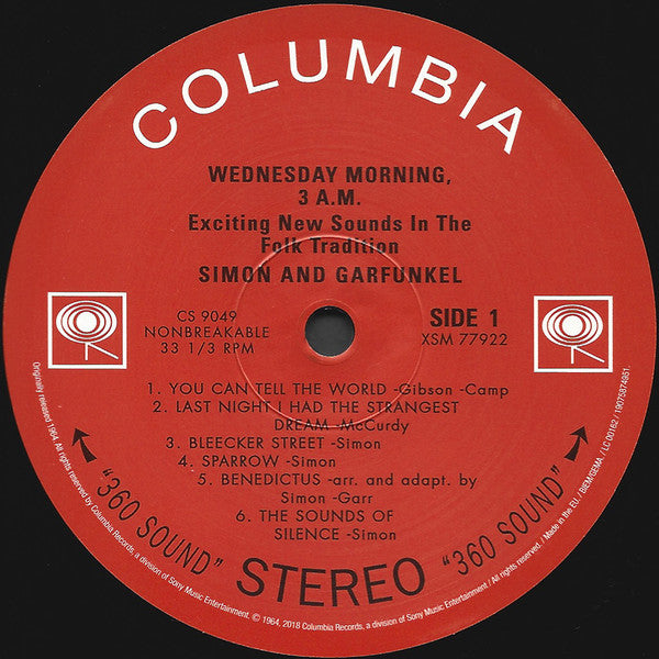 Simon & Garfunkel - Wednesday Morning, 3 A.M. | LP | Debut Album