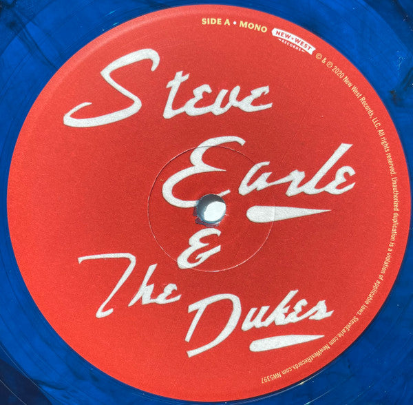 Steve Earle & The Dukes - Ghosts of West Virginia | Blue Black Swirl LP