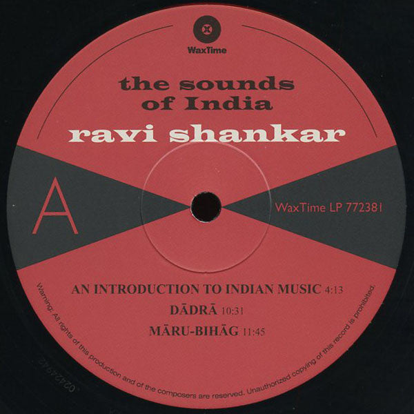 Ravi Shankar - The Sounds Of India | 180g LP | Indian Classical
