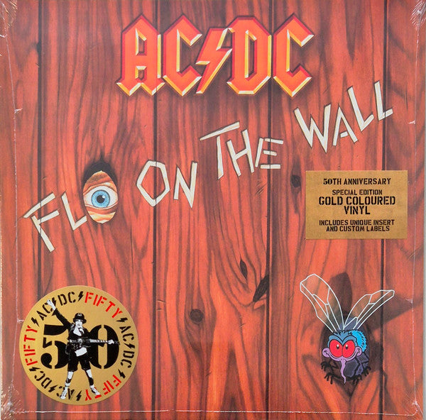 AC/DC - Fly On The Wall | Gold LP | 50th Anniversary Edition | Hard Rock