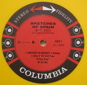 Miles Davis - Sketches of Spain | Limited Edition Yellow LP | 1960 Jazz Landmark