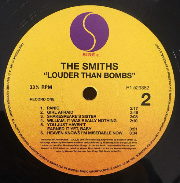 The Smiths - Louder Than Bombs | New 2LP Vinyl | Compilation Remaster