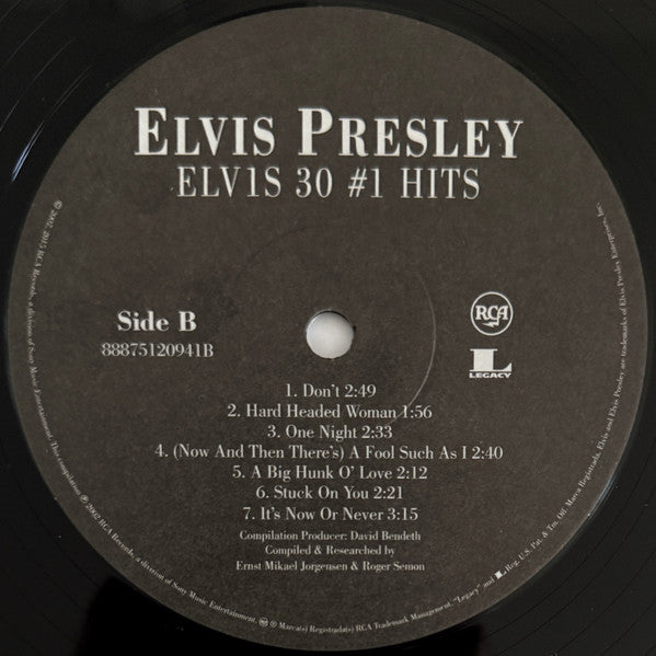 Elvis Presley - ELV1S 30 #1 Hits | 2LP Remastered | Jailhouse Rock | The King
