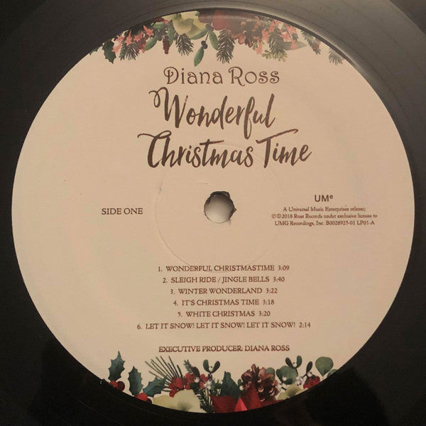 Diana Ross - Wonderful Christmas Time | 2LP Vinyl Holiday Favorites Soul Album