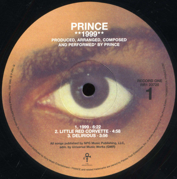 Prince - 1999 | Remastered Iconic Double Album | 150 Gram 2LP